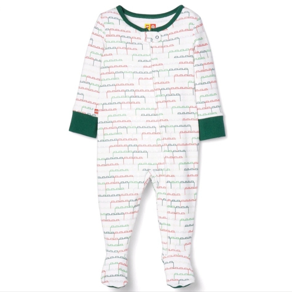 Lego baby onsie pajamas with feet